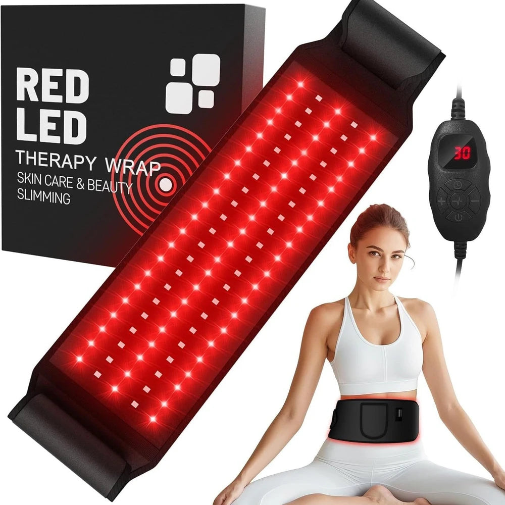 Infrared Therapy Belt with Heating and Red Light