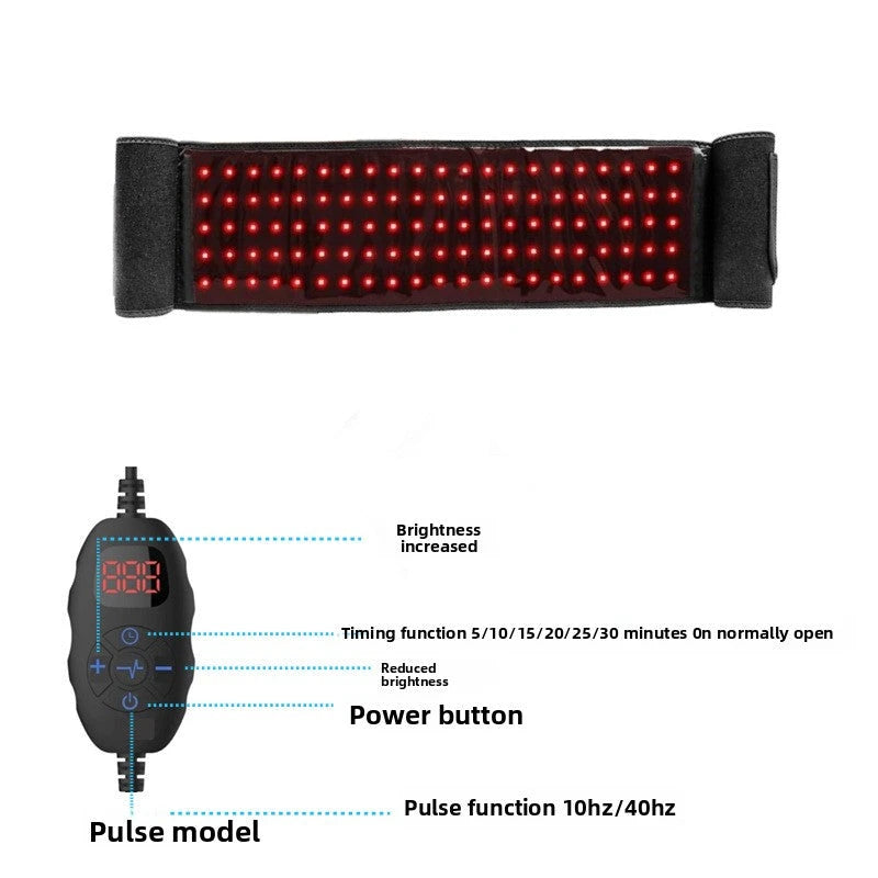 Infrared Therapy Belt with Heating and Red Light