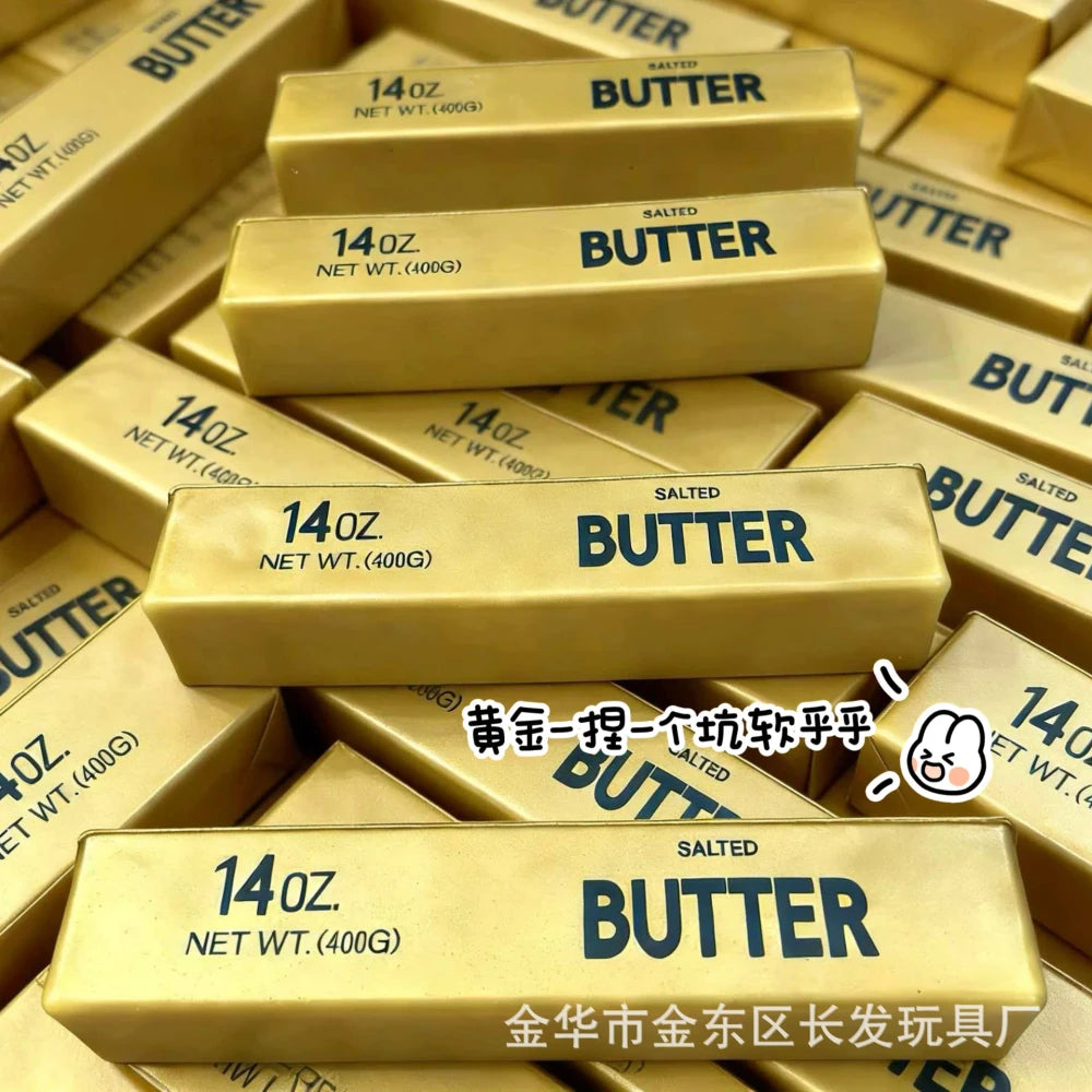 Giant Squeezable Butter Stick Toy